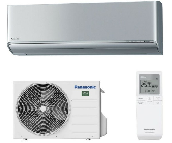 Panasonic KIT-XZ50-ZKE Etherea Ezüst Inverteres Split klíma